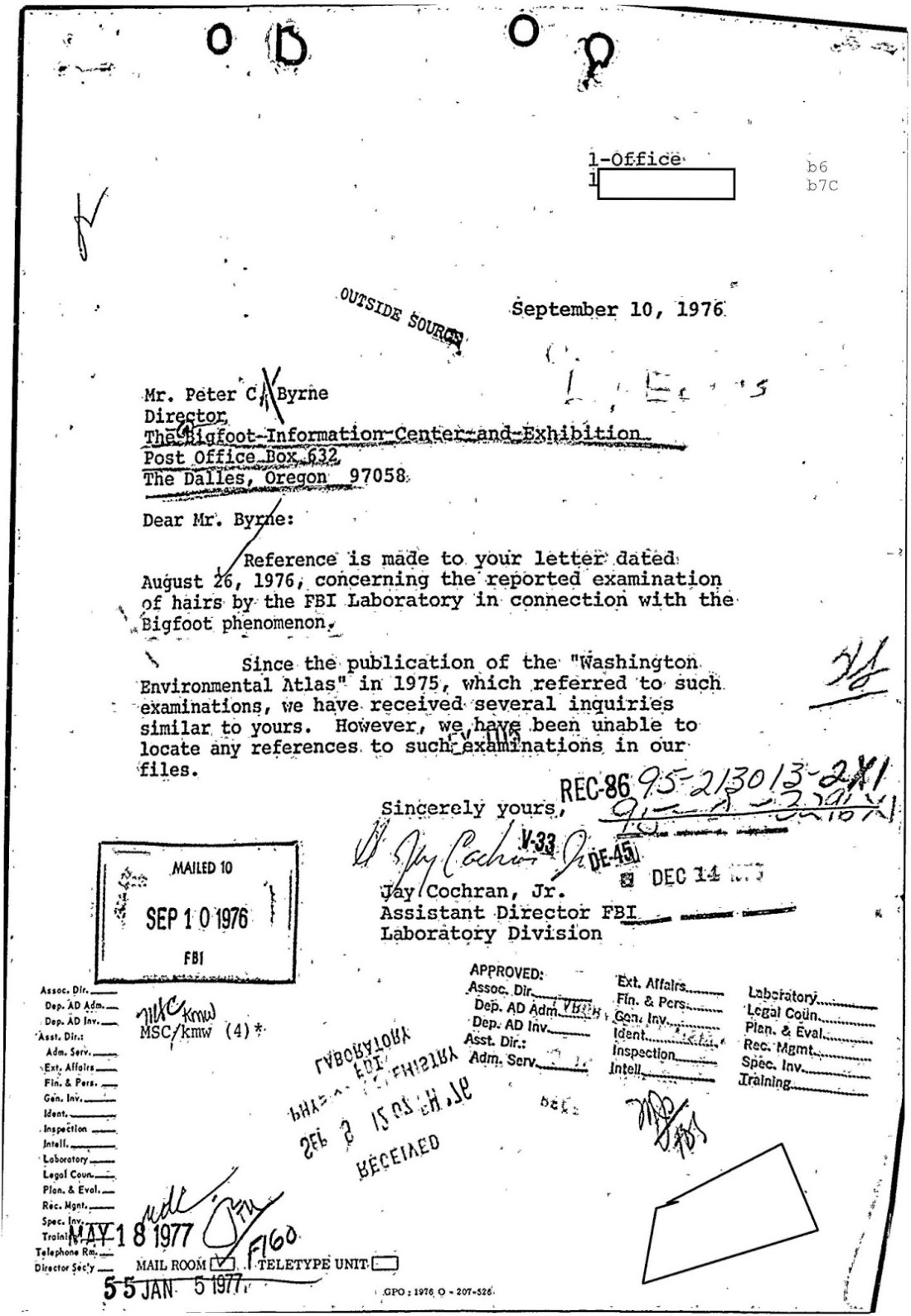 bigfoot FBI Files 11