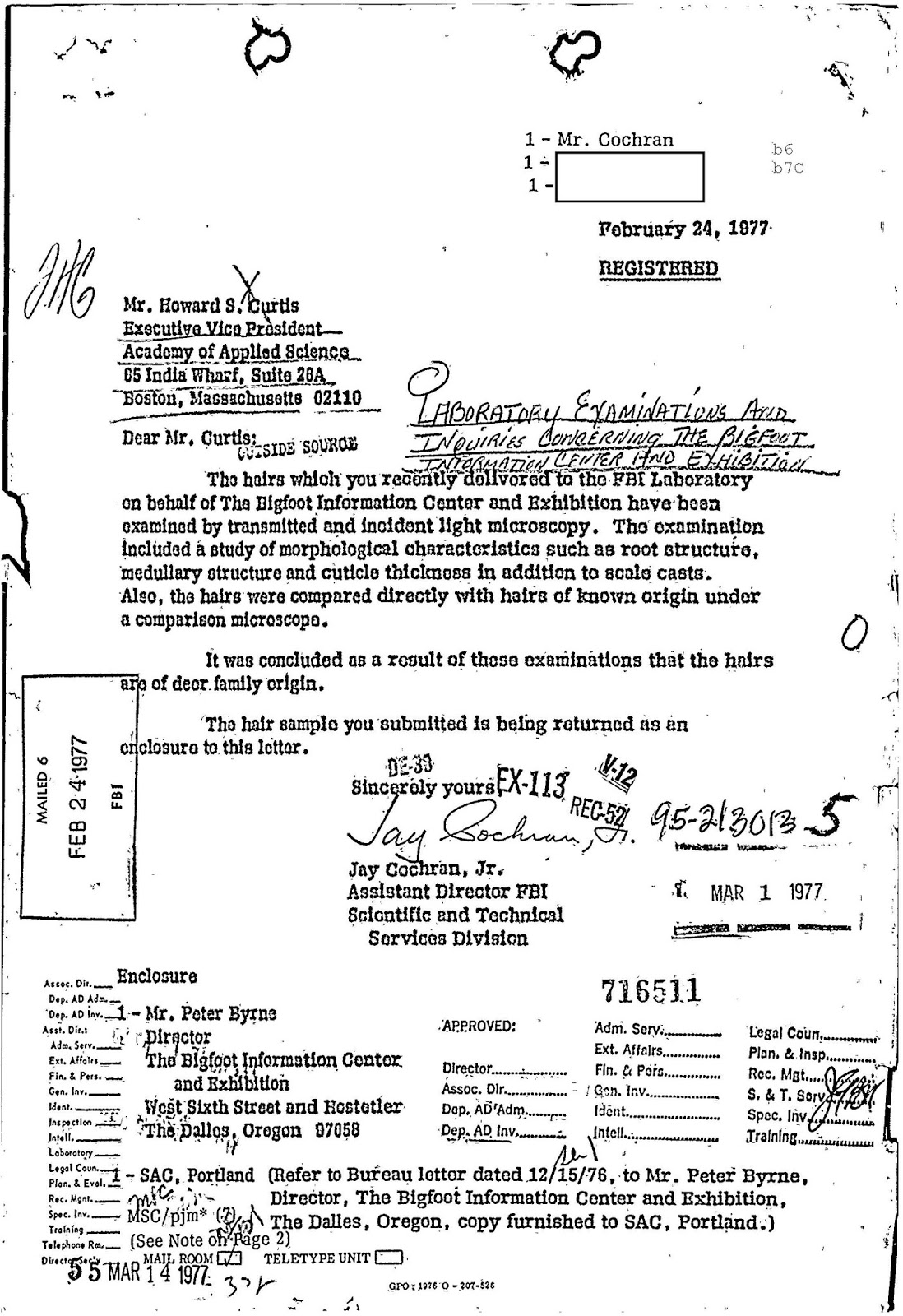 bigfoot FBI Files 16