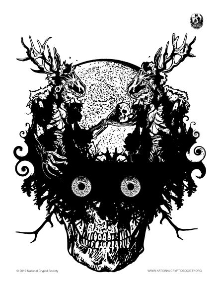Wendigo Skull