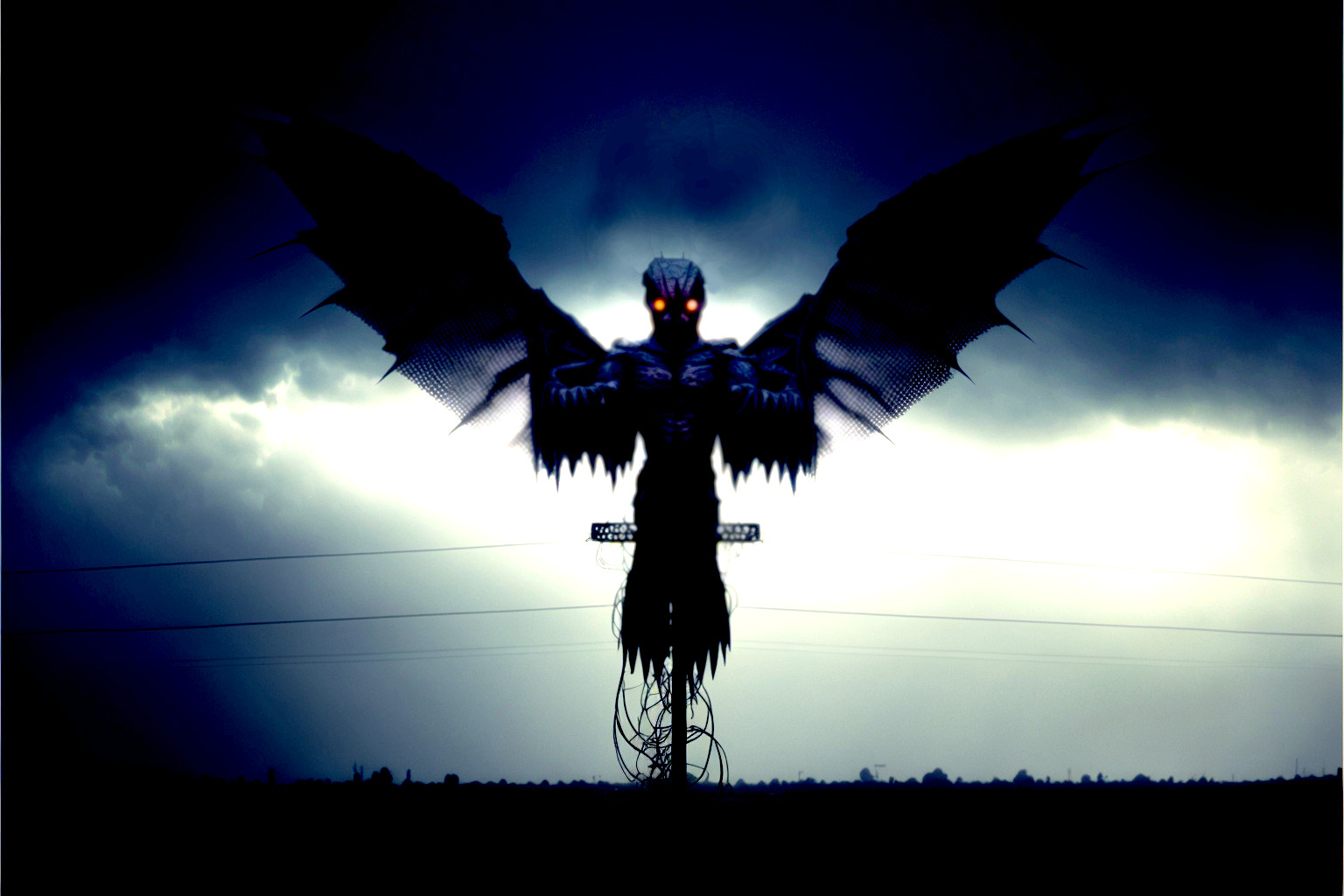 winged humanoid